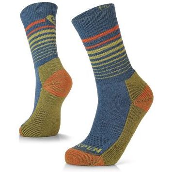 LORPEN WOOL HIKE MIDWEIGHT CREW KIDS, BLUE