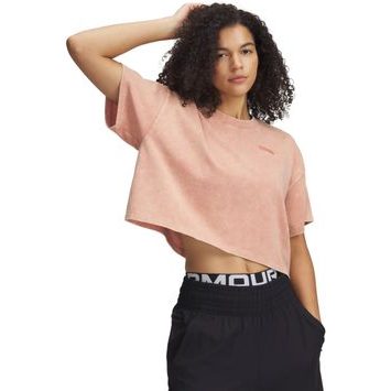 UNDER ARMOUR UA HWT WASH SS růžová