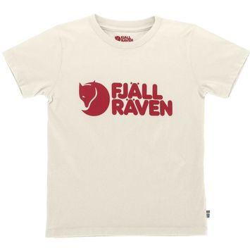 FJÄLLRÄVEN Kids Fjällräven Logo T-shirt Chalk White