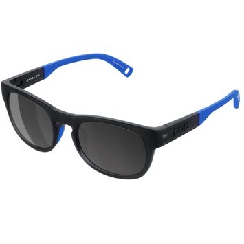 POC Evolve, Uranium Black Trans/Fluo Blue/Clarity POCito/Sunny Grey