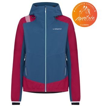 LA SPORTIVA Aequilibrium Softshell Jkt W, Opal/Red Plum