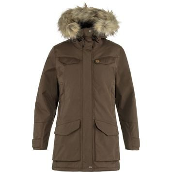 FJÄLLRÄVEN Nuuk Parka W Dark Oak