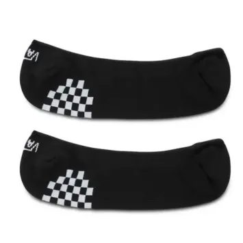 VANS WM GIRLY NO SHOW 1-6 2PK BLACK/WHITE