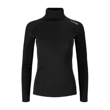ACLIMA WarmWool Roll Neck W's Jet Black