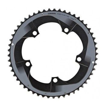 SRAM CRING ROAD RED 11S 53T 130 AL5 BTBLK 2PN