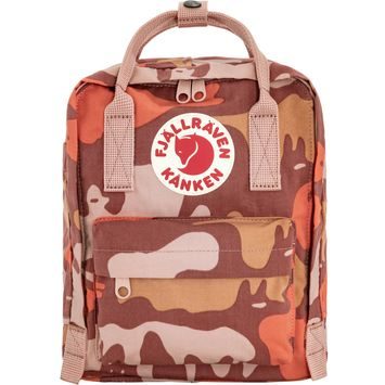 FJÄLLRÄVEN Kånken Graphics Mini ChalkRose-Hidden Animals