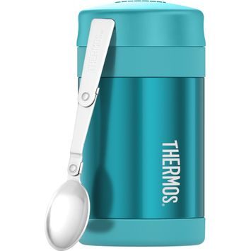 THERMOS Dětská termoska na jídlo s lžící 470 ml tyrkysová