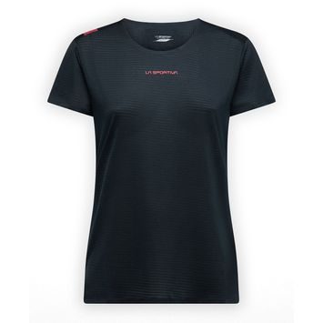 LA SPORTIVA Pure T-shirt W Black/Hibiscus
