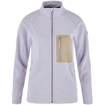 FJÄLLRÄVEN Kaipak Fleece W Lavender Mist-Fossil