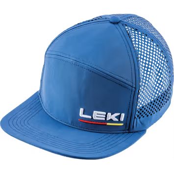 LEKI Logo Cap Mesh LEKI, true navy blue-white