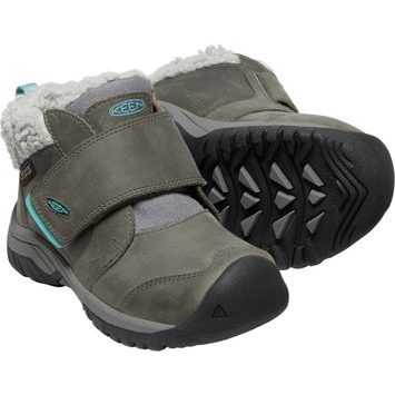 KEEN KOOTENAY IV MID WP CHILDREN steel grey/porcelain