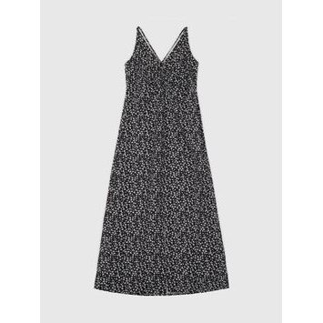 GAP 880265-00 Midi šaty na ramínka Černá