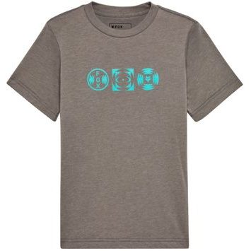 FOX Yth Vision Ss Tee Heather Graphite