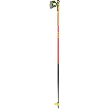 LEKI Mezza Race, naturalcarbon-fluorescent red-neonyellow