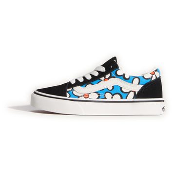 VANS Old Skool PAINTED FLORAL Bright Azure