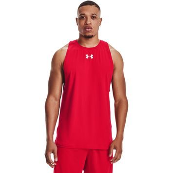 UNDER ARMOUR UA BASELINE COTTON TANK, Red