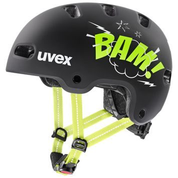 UVEX KID 4 STYLE BAM BLACK - LIME MATT 2026