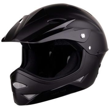 FORCE DOWNHILL junior, černá matná