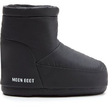 MOON BOOT ICON LOW NOLACE RUBBER, BLACK