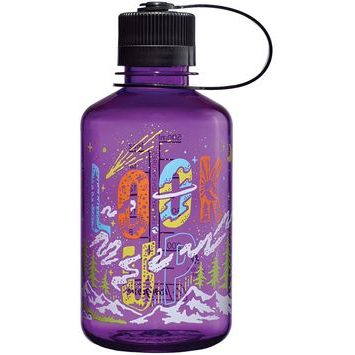 NALGENE Narrow Mouth 500ml Purple 'Look Up'