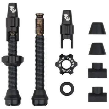 WOLF TOOTH Tubeless Valve Stem Kit Clik Valve 44mm černá
