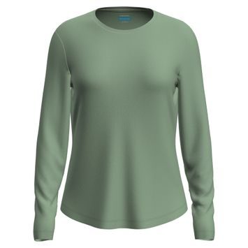 ICEBREAKER W Mer 125 Cool-Lite Sphere III LS Tee SEAGLASS