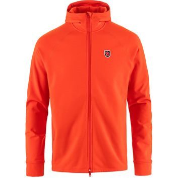 FJÄLLRÄVEN Expedition Fleece Hoodie M Flame Orange