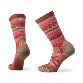 SMARTWOOL W HIKE LIGHT CUSHION MARGARITA CREW picante
