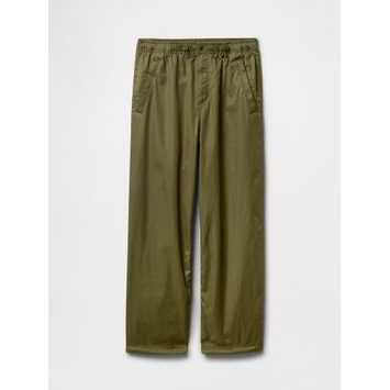 GAP Kalhoty Baggy Parachute Unisex Zelená
