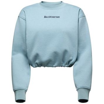 LA SPORTIVA Heritage Logo Crop Sweater W Limestone/Night Sky