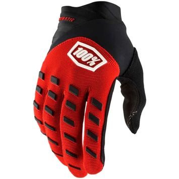 100% AIRMATIC Gloves Red/Black