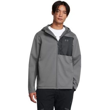 UNDER ARMOUR SHIELD HOODED JACKET-GRY