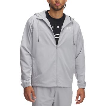 UNDER ARMOUR UA Rival Wvn Windbreaker šedá
