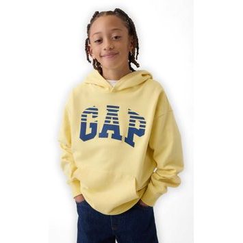 GAP 884118-01 Dětská mikina s logem French Terry Žlutá