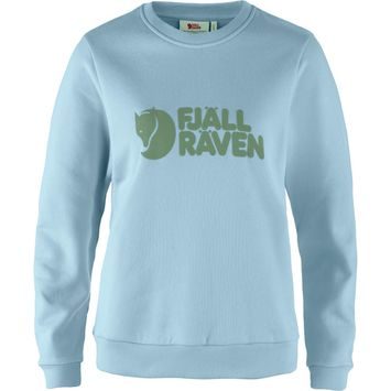 FJÄLLRÄVEN Fjällräven Logo Sweater W Breeze Blue-Patina Green