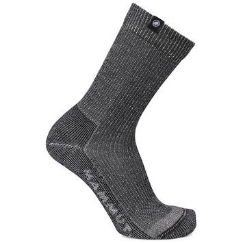 MAMMUT Hiking Full Cushion Crew Socks black-white