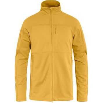 FJÄLLRÄVEN Abisko Lite Fleece Jacket M Ochre