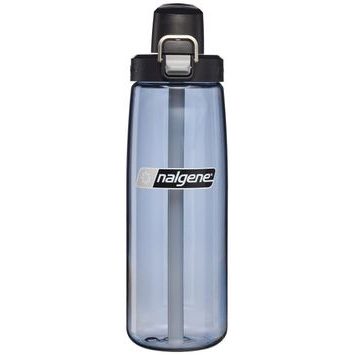 NALGENE Straw bottle 700 ml, Grey w/Black Cap