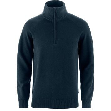FJÄLLRÄVEN Övik Lite Half Zip M Dark Navy