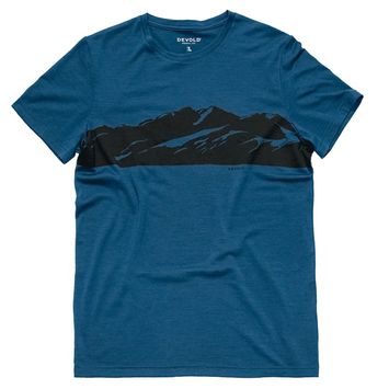DEVOLD Classic "View" Tee Man, Flood