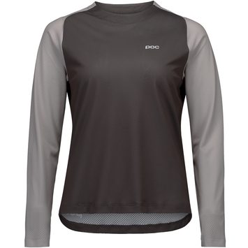 POC W's Motion Air L/S Jersey Granite Grey