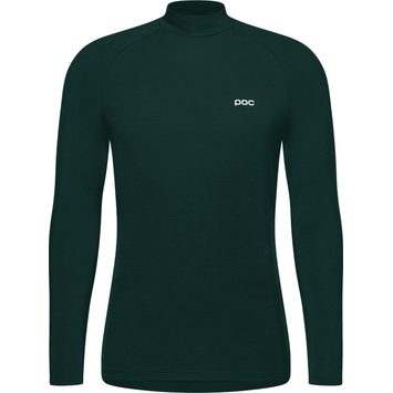POC M's Layer Merino Mock Neck Jersey Pargasite Green
