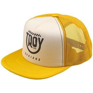 TROY LEE DESIGNS TRUCKER SNAPBACK SMILEY GOLDEN