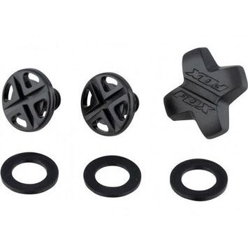 FOX 24 Rampage Visor Screw Kit Black