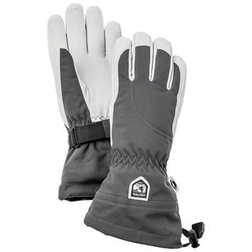 HESTRA Heli Ski Female, Grey/Offwhite