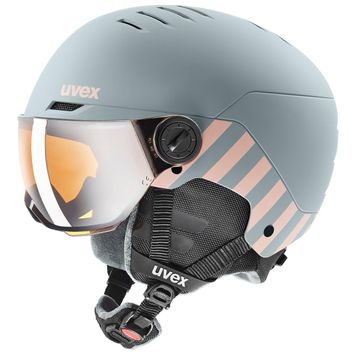 UVEX ROCKET JR VISOR RHINO-BLUSH MAT