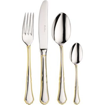 PINTI INOX SETTECENTO GOLD FILET 24ks v dřevěné krabici