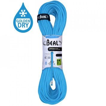 BEAL Opera Unicore; 8,5 mm; golden dry; blue; 80 m