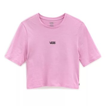 VANS WM FLYING V CROP CREW SPORT ORCHID PINK