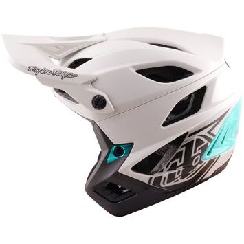 TROY LEE DESIGNS STAGE STUNT MIPS DRONE PUMICE / REAL TEAL